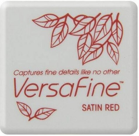 Versafine inktkussen Satin red VF-SML-010.&nbsp;