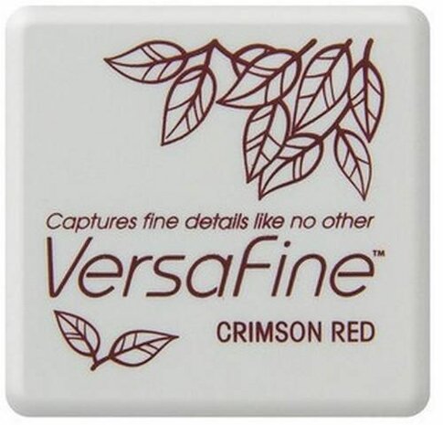 Versafine inktkussen Crimson red VF-SML-011