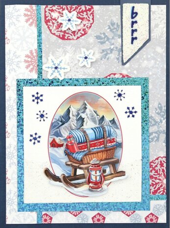 3D Cutting Sheets - Amy Design - Hygge Harmony - Winter Sports&nbsp;CD12268