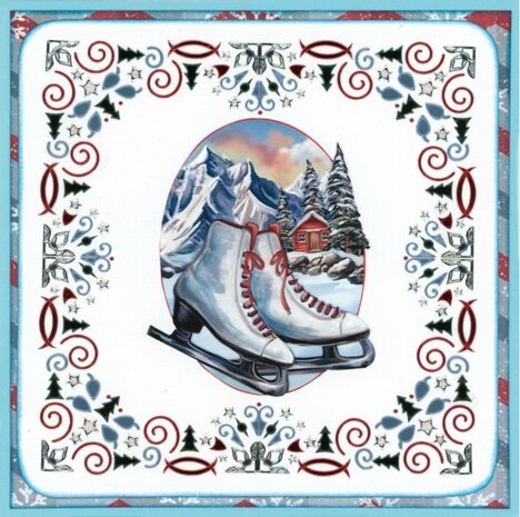 3D Push Out - Amy Design - Hygge Harmony - Winter Sports&nbsp;SB10983