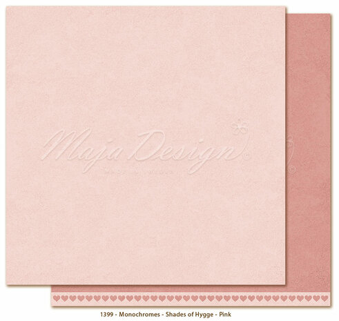 Maja Design Mono - Hygge - Pink 30,5x30,5 cm 1399