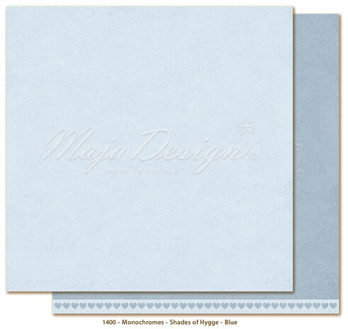 Maja Design Mono - Hygge - Blue 30,5x30,5 cm 1400