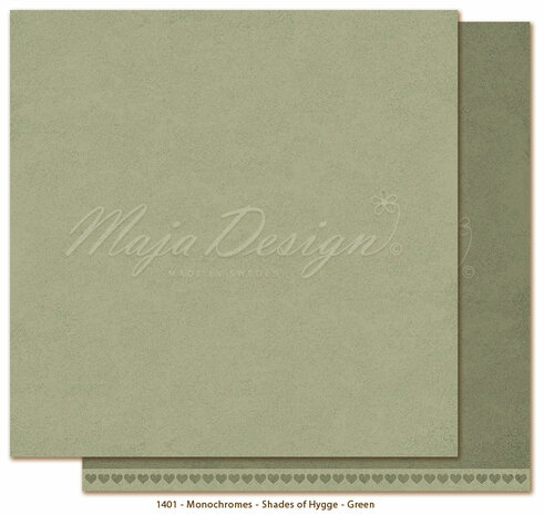 Maja Design Mono - Hygge - Green 30,5x30,5 cm 1401