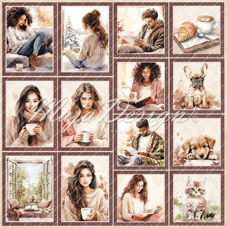 Maja Design Hygge - Peaceful moments 30,5x30,5 cm 1396