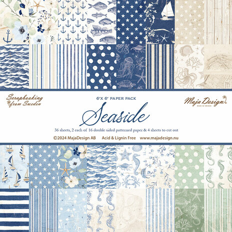 Maja Design Seaside - 15,2x15,2 Paper pack