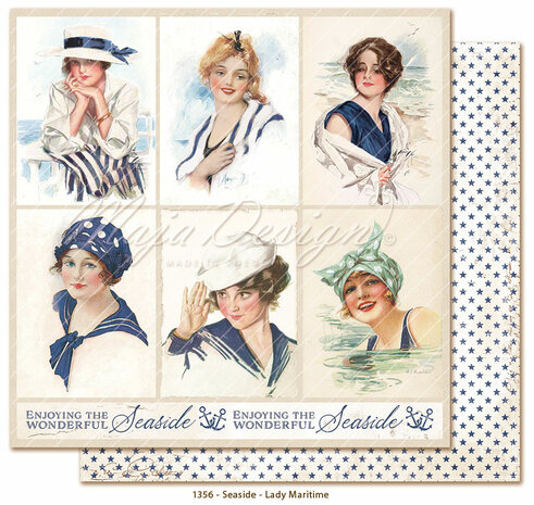 Maja Design Seaside - 15,2x15,2 Paper pack