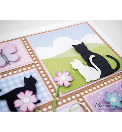 Marianne Design Craftable Layout - Stamp Square CR1679