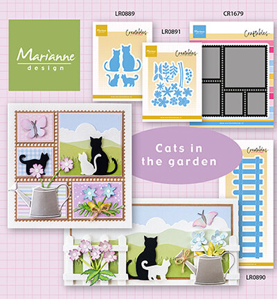 Marianne Design Craftable Layout - Stamp Square CR1679