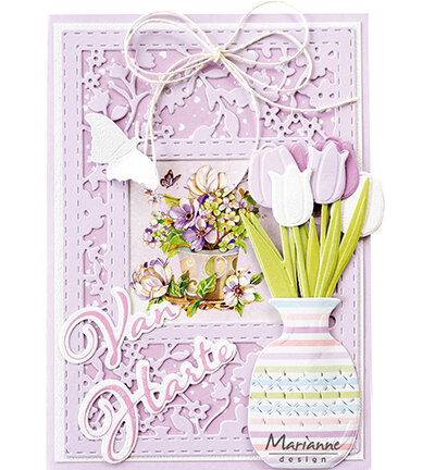 Marianne Design Creatable Rectangle Flowers LR0888