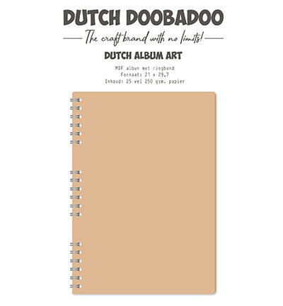 Dutch Doobadoo MDF Art Journal Notebook 474.300.012