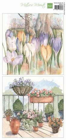 Marianne Design Decoupage Mattie&lsquo;s Mooiste - Spring Garden XL MB0214 300mmx140mm