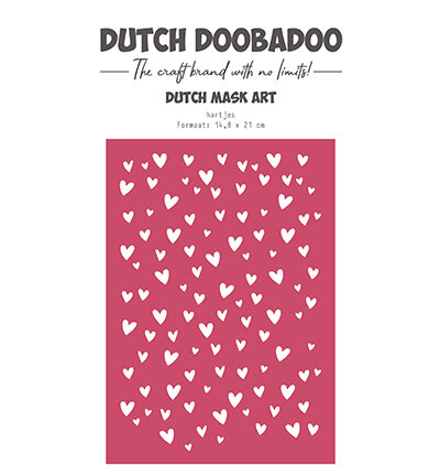 Dutch Doobadoo Mask Art Hearts 470.784.360