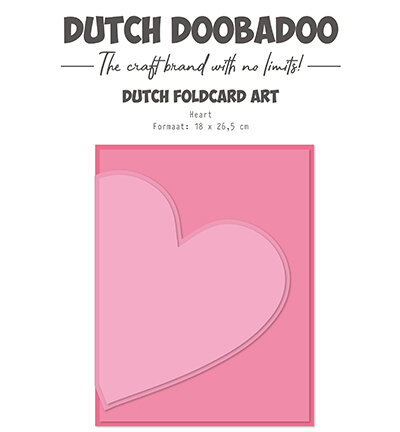 Dutch Doobadoo Fold Card Art Heart 470.784.361