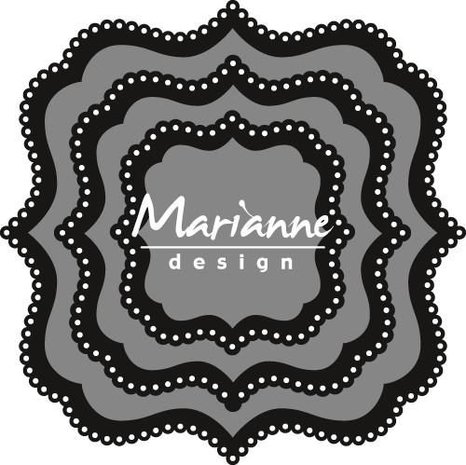 Marianne Design Craftable klassiek vierkant CR1404 