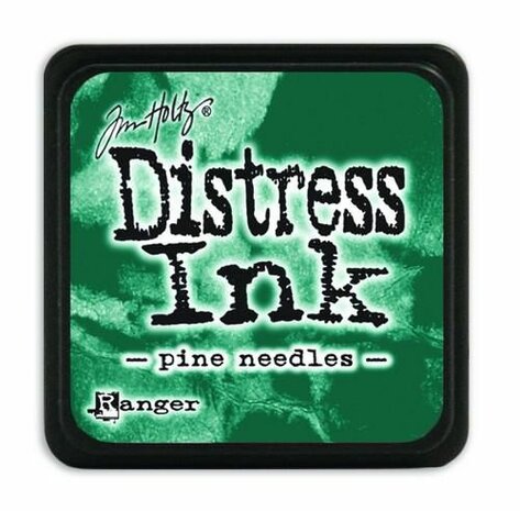 Ranger Distress Mini Ink pad - pine needles 