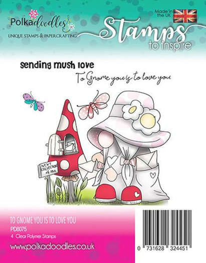 Download Polkadoodles stamp To Gnome you is to love you ...